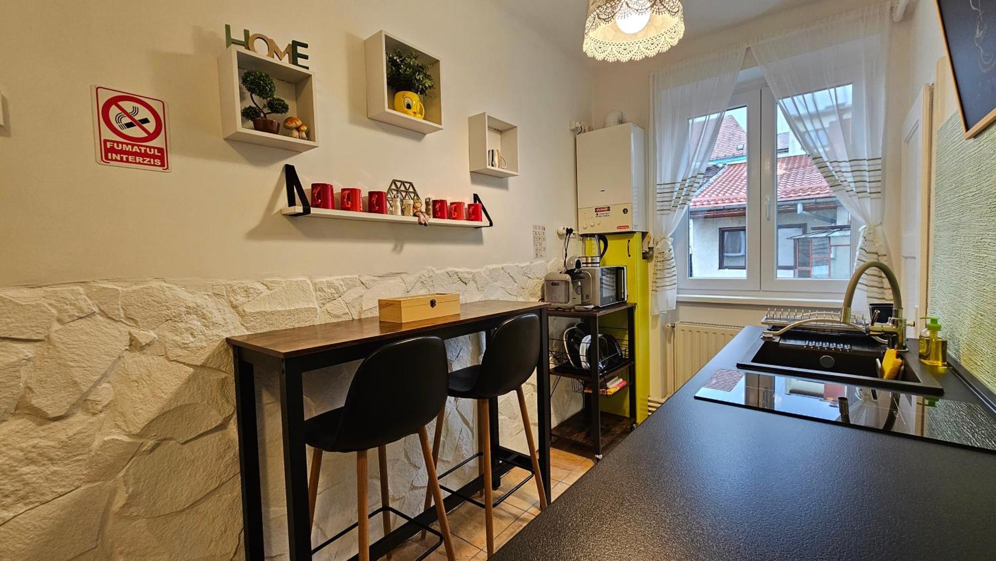 Tusmorez Central Apartment Târgu-Mureş Eksteriør billede
